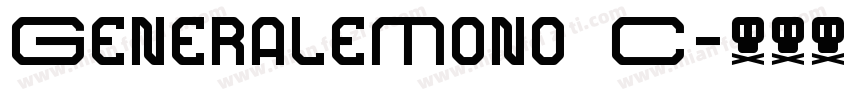 GeneraleMono C字体转换